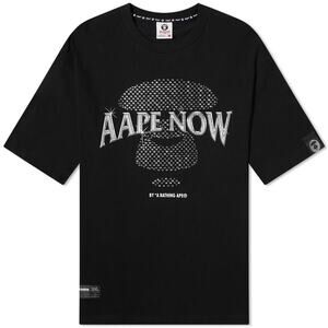 AAPE Crystal AAPE Head Tee Size 3X 100% Cotton Brand Patch